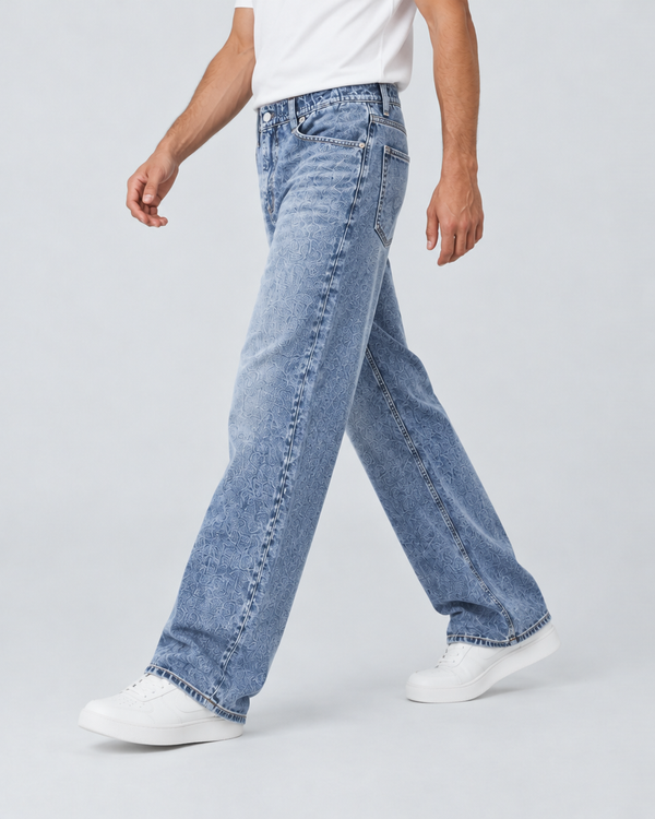 Light Vintage jeans, Three-quarter walk