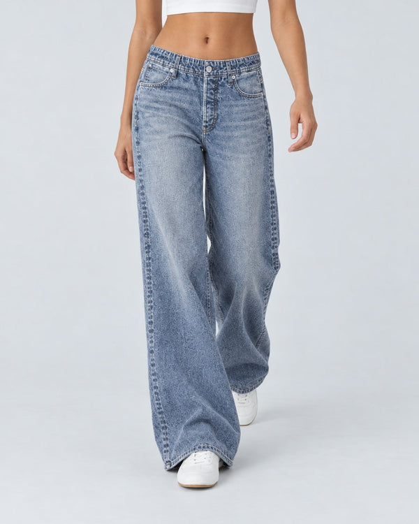 Light Vintage jeans, Three-quarter walk