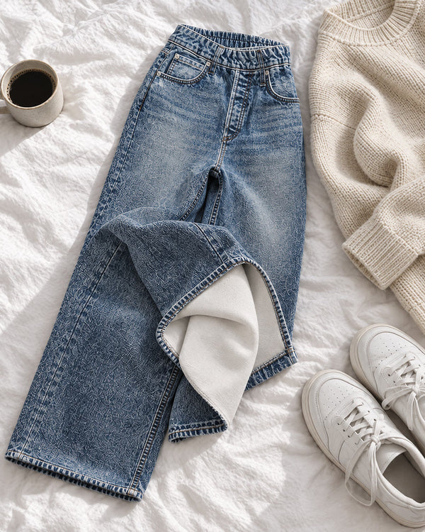 Light Vintage jeans, Flat lay