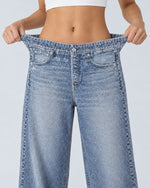 Light Vintage jeans, Stretch waistband
